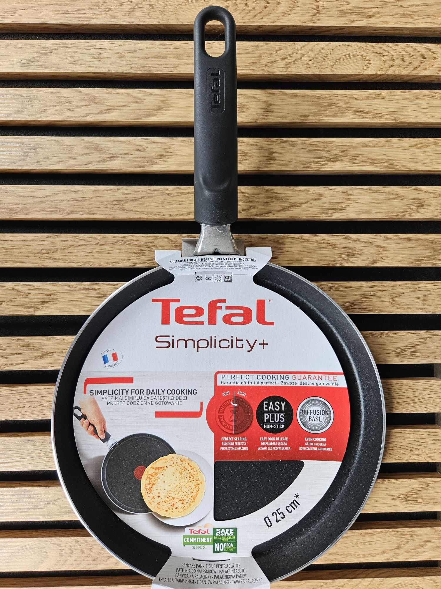 Patelnia do naleśników Tefal Simolicity+ 25 cm