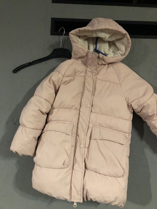 Sinsay Długa Zimowa kurtka Parka płaszcz Płaszczyk 116