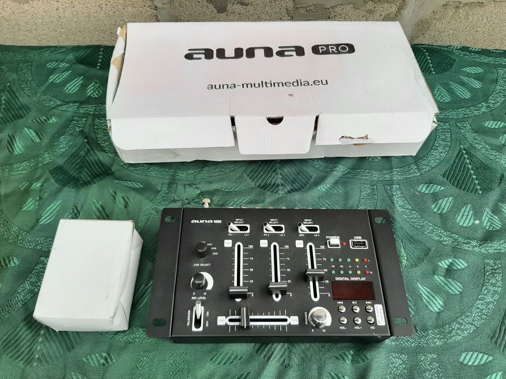 DJ-микшерный пульт USB Auna PRO DJ-21 DJ-Mixer