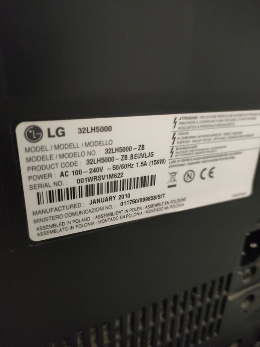 LCD LG 32 polegadas (led , não é smart)