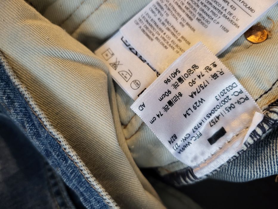 Spodnie levi's 511 29/34