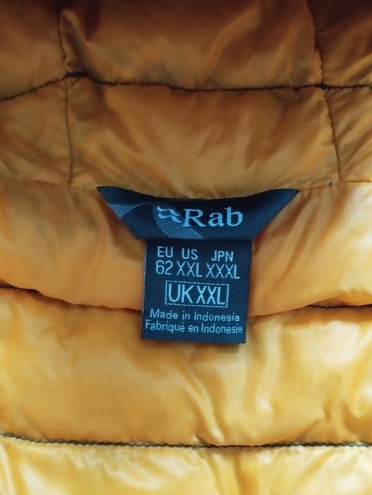 Пуховик чоловічий rab