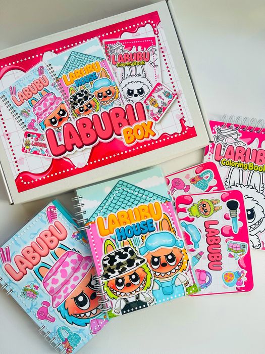 Подарунковий бокс Labubu box Лабубу Лабуба