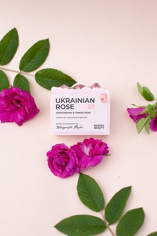 UKRAINIAN ROSE, Moisturizing & Toning Soap