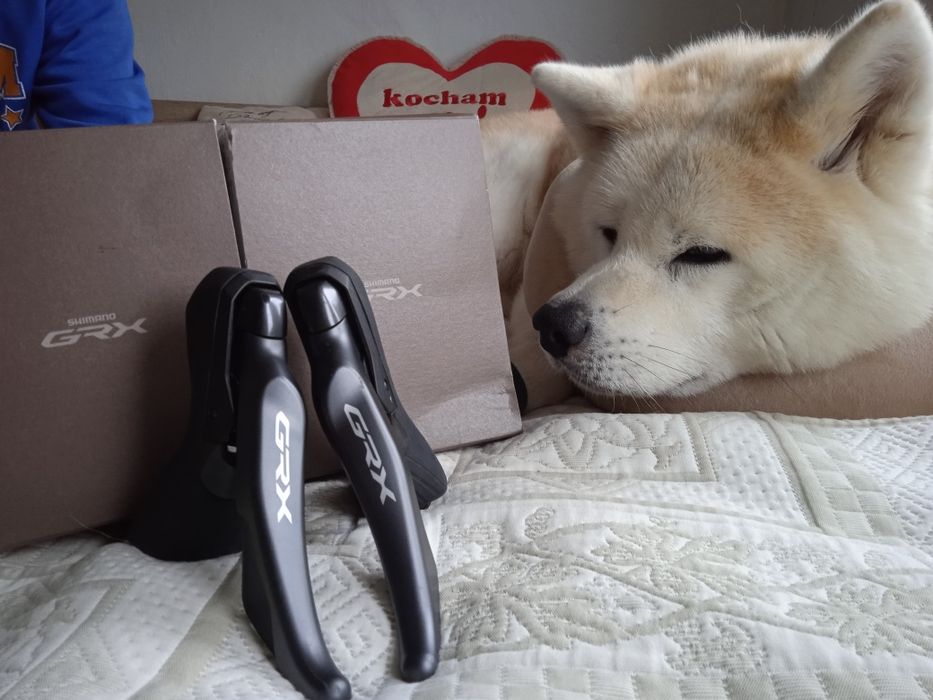 Klamkomanetki gravel GRX 1x12 ST-RX820