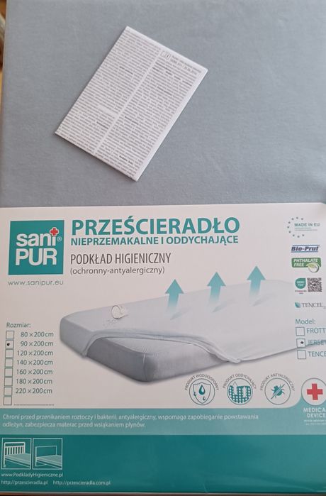 Podkład na łóżko