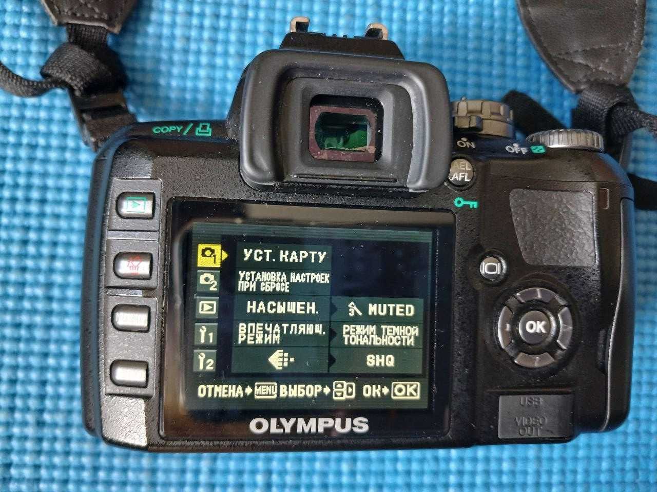 Набір (фотокамера+2 об'єктиви) OLYMPUS E-410 Double Zoom Kit