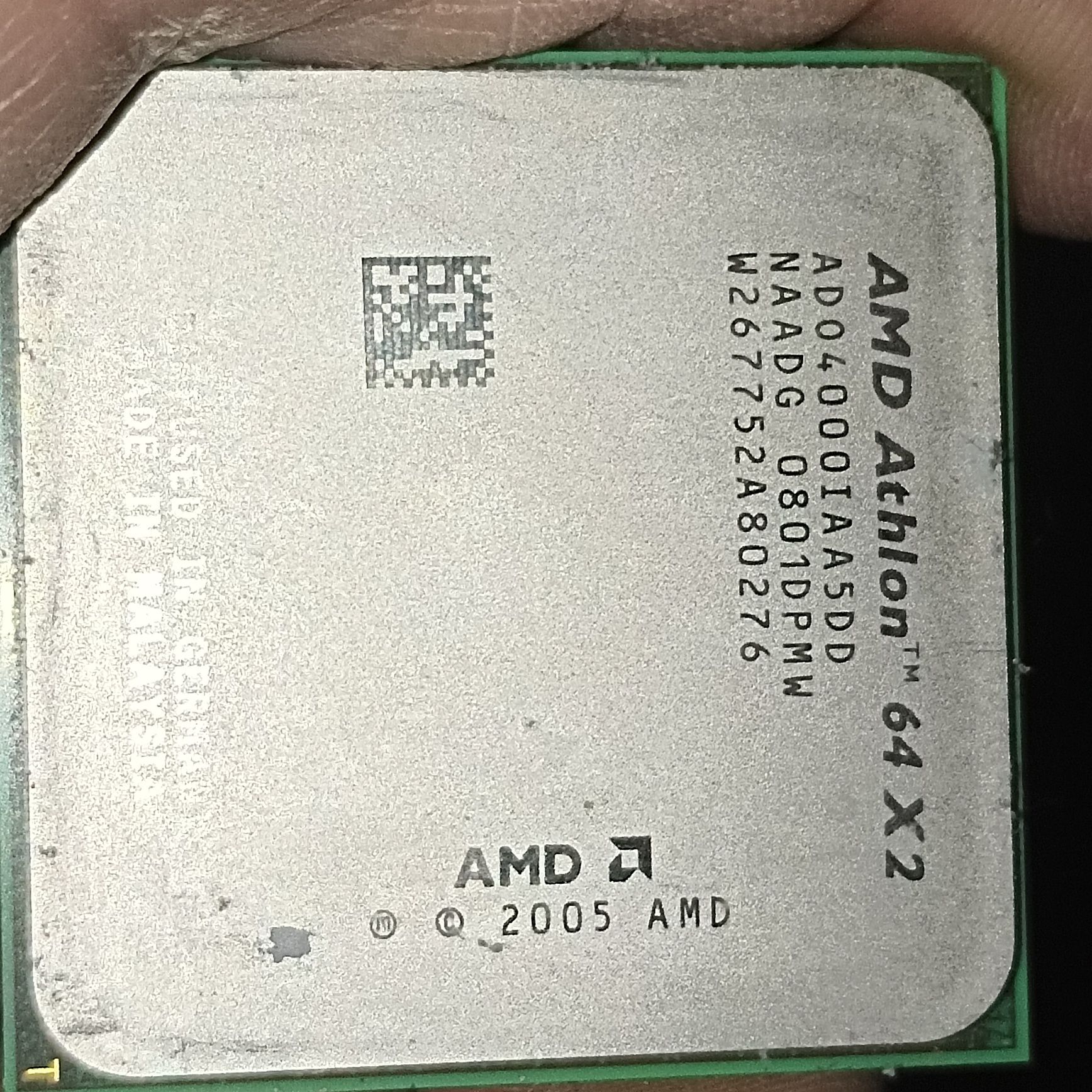 Processador muito Antigo da AMD para Coleccionadores