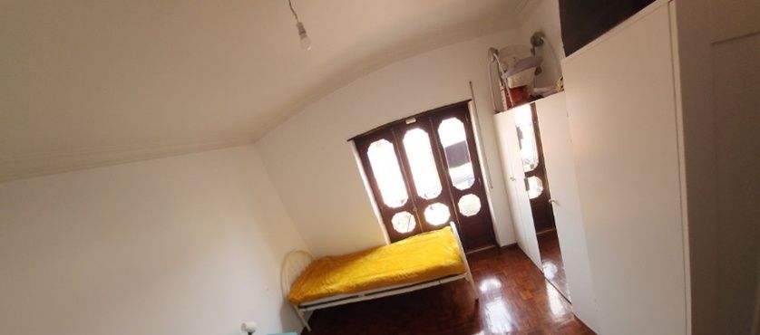 Quarto de casal com varanda