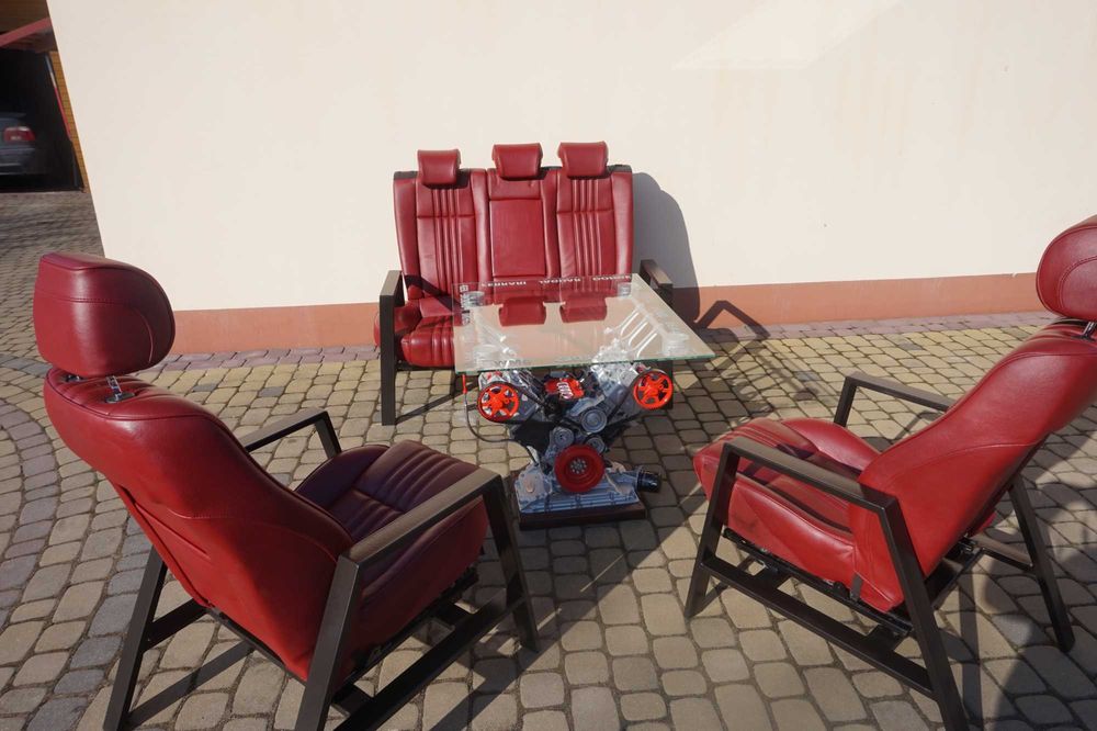 Stolik z silnika AUDI V8, V10 V12 Coffee Table