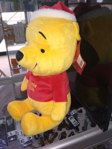 Peluche Disney Winnie the Pooh de Natal 45cm