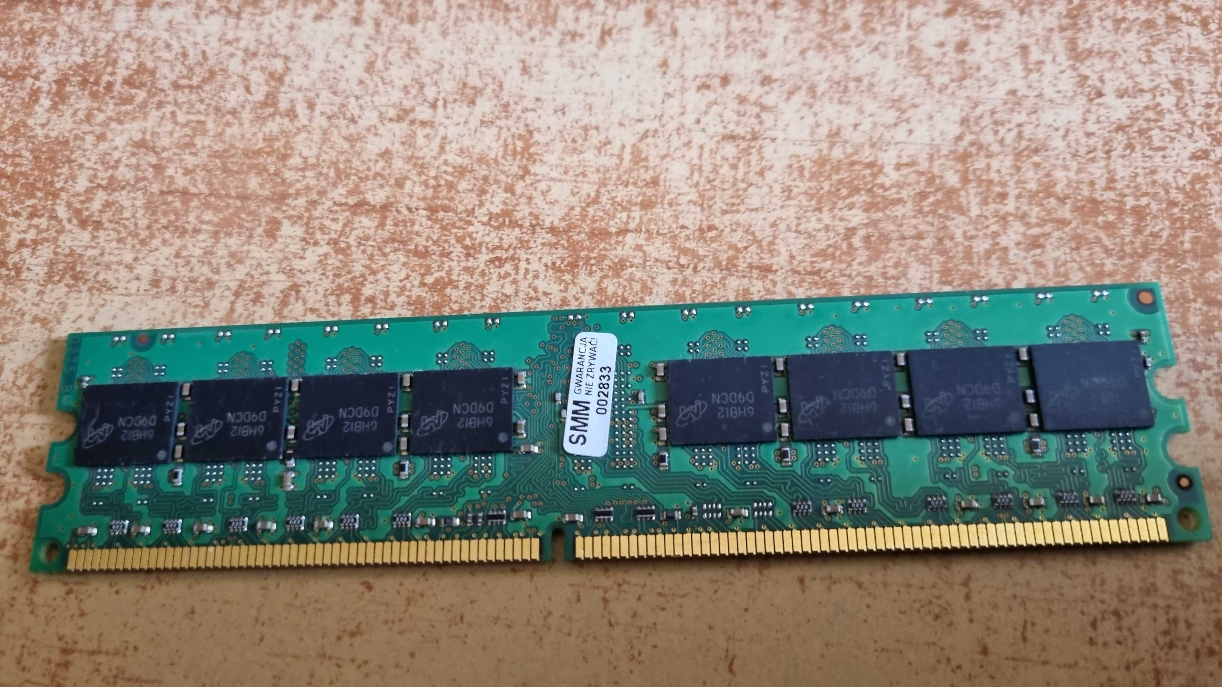 Sprzedam Pamięci ram firmy DELL MEMORY 4x1GB DDR2 533 CL4