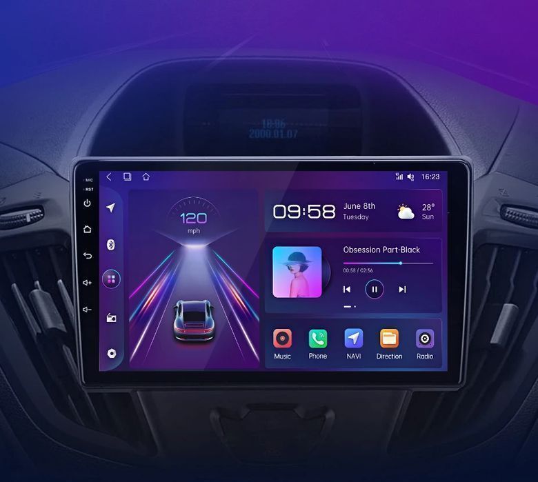 Radio do Ford Transit Custom Tourneo 2013 - 2021 CarPlay i Android