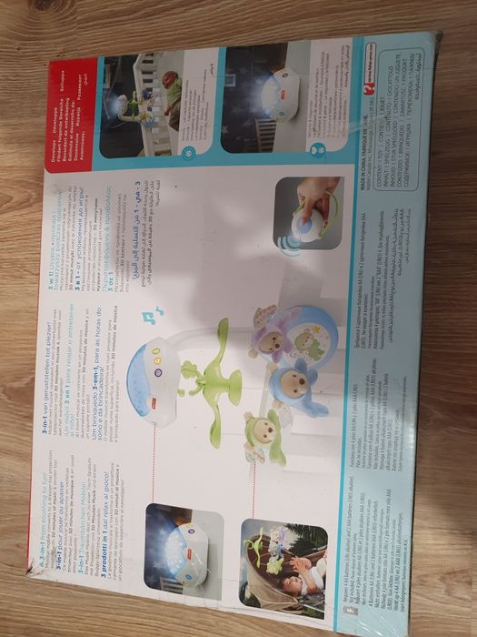 Karuzela do łóżeczka Fisher Price z projektorem stan jak NOWY !!!