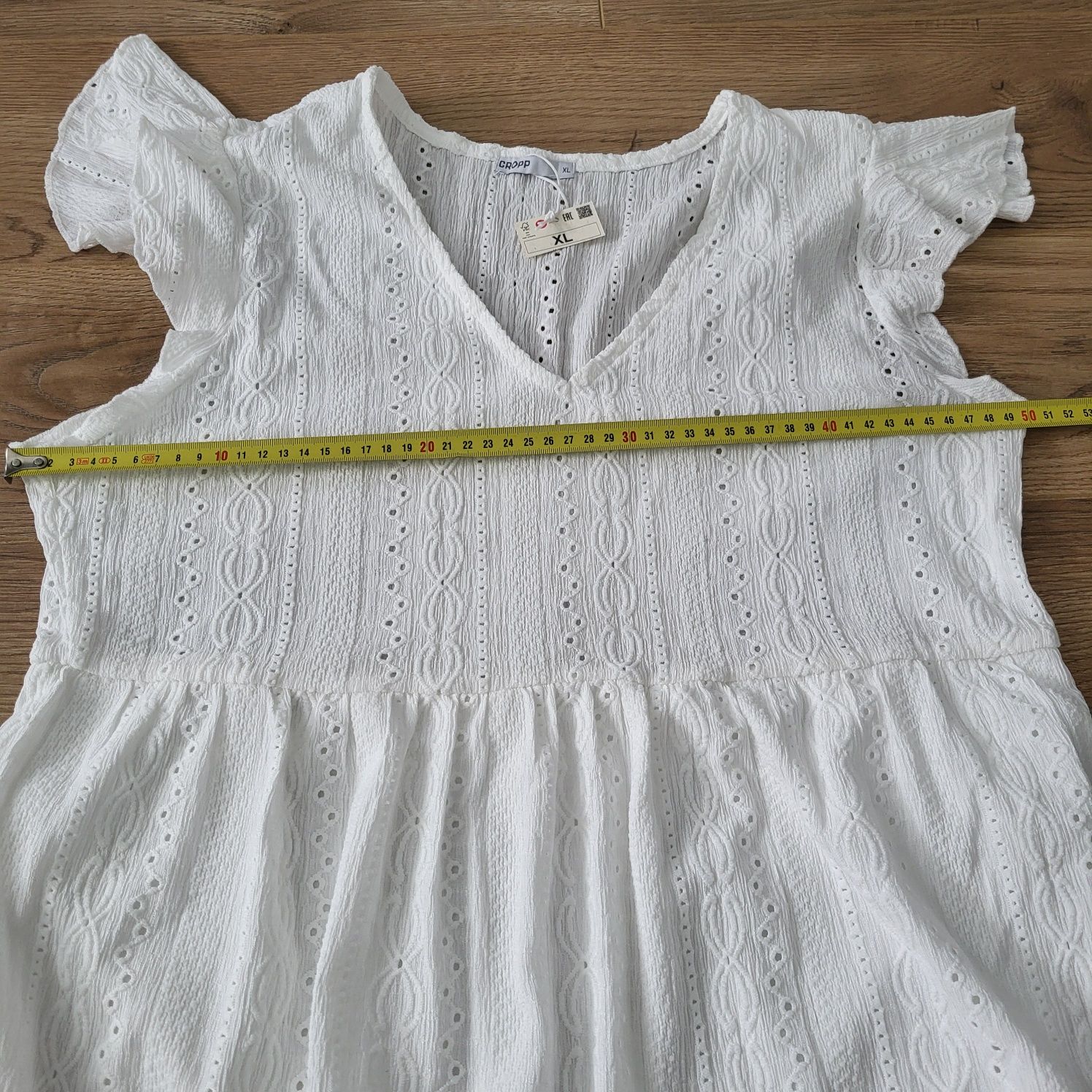 Nowa sukienka letnia r.XL Cropp, ażurowa