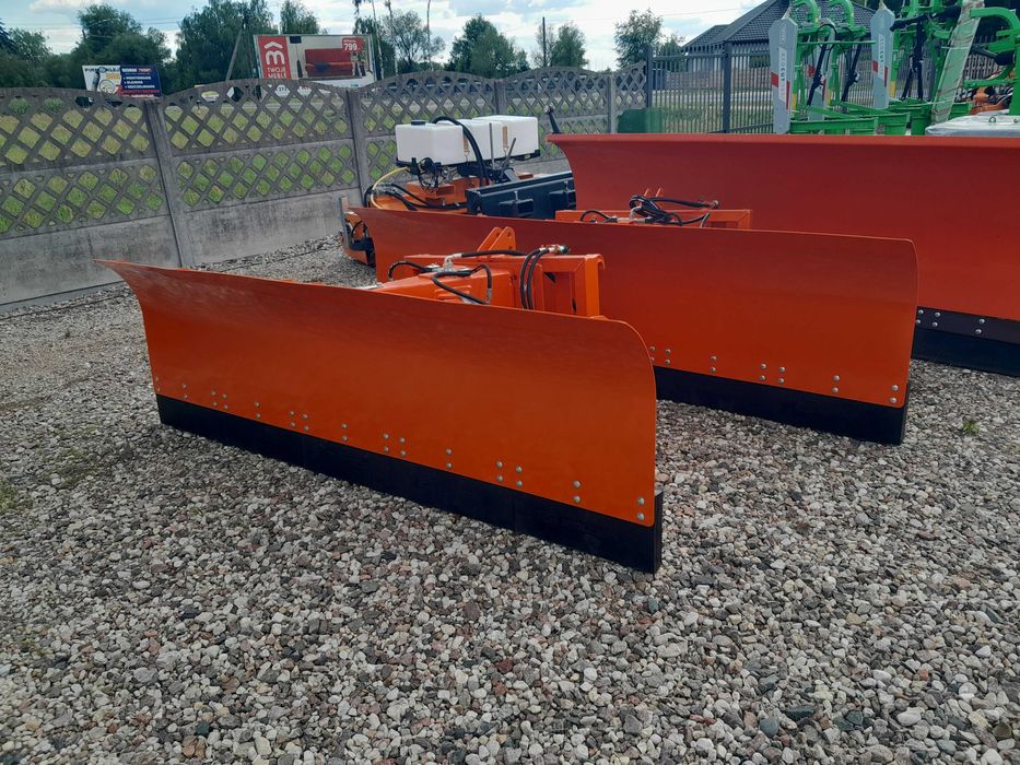 Pług prosty do śniegu kukurydzy 3 m Metal Technik spych do kukurydzy