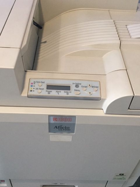 Impressora RICOH Aficio CL 7200