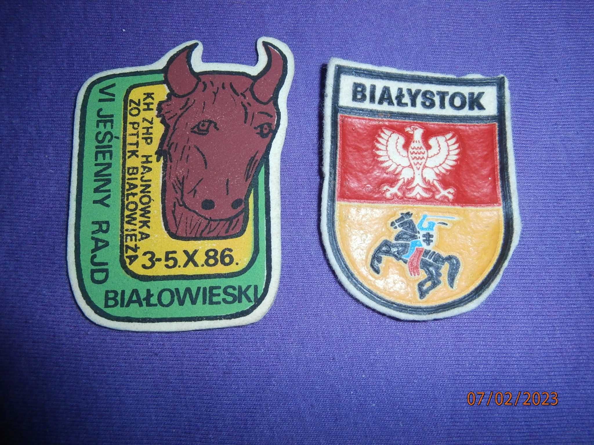 Naszywki PRL - ZHP, OHP itp.  19 sztuk