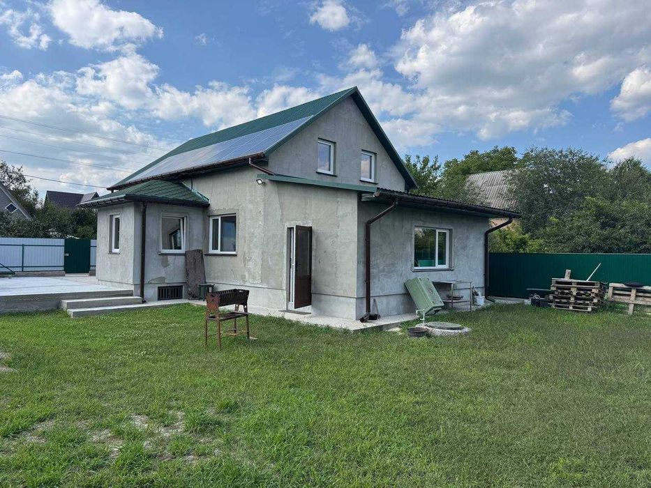 Продам новий будинок з ремонтом 150 м2,СЕС на 5 кВТ, СТ Прилісся без %