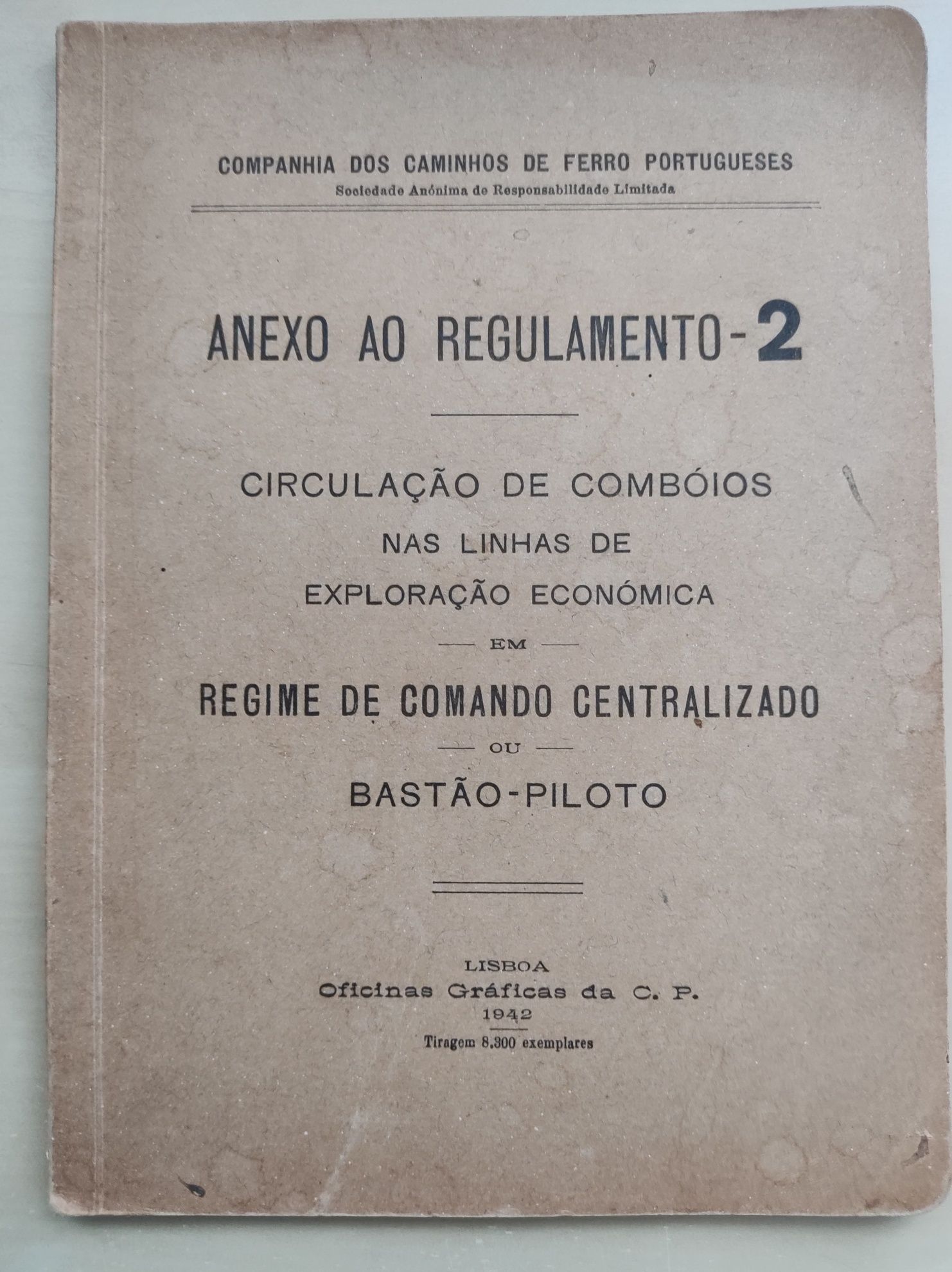 3 livros raros dos Caminhos de Ferro