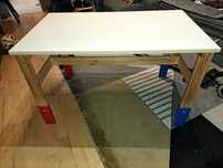 Stolik drewniany dziecięcy IKEA