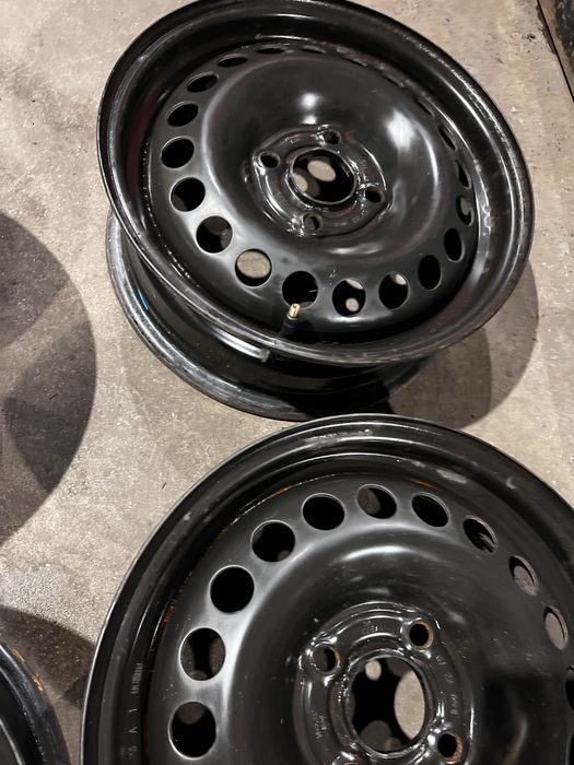 Felgi stalowe 14’ 4x100 Opel plus czujniki