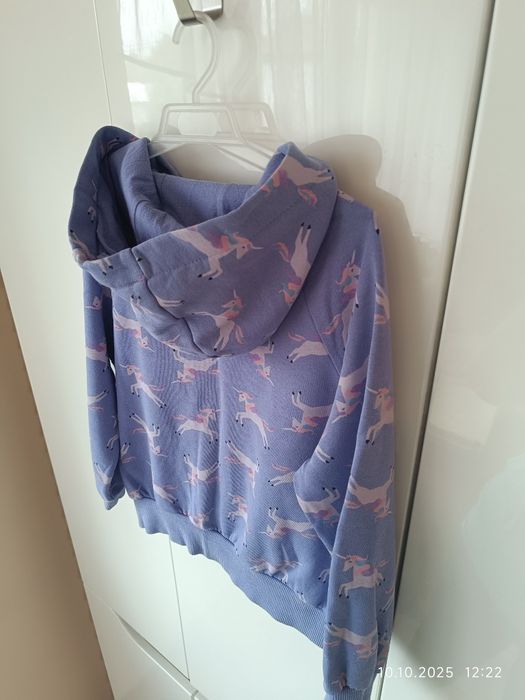 Bluza Unicorn Next r 134 kieszeń kangur