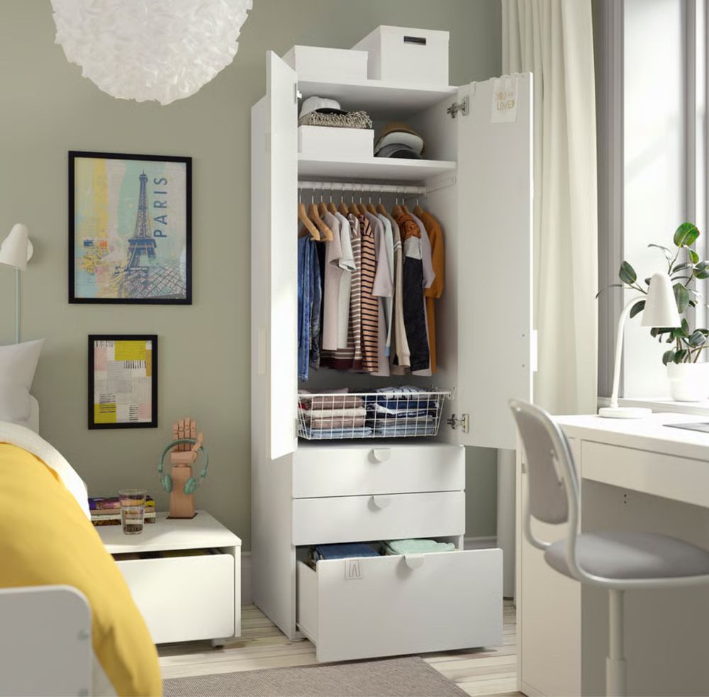 Zestaw mebli Ikea Kallax + Smastad/Platsa