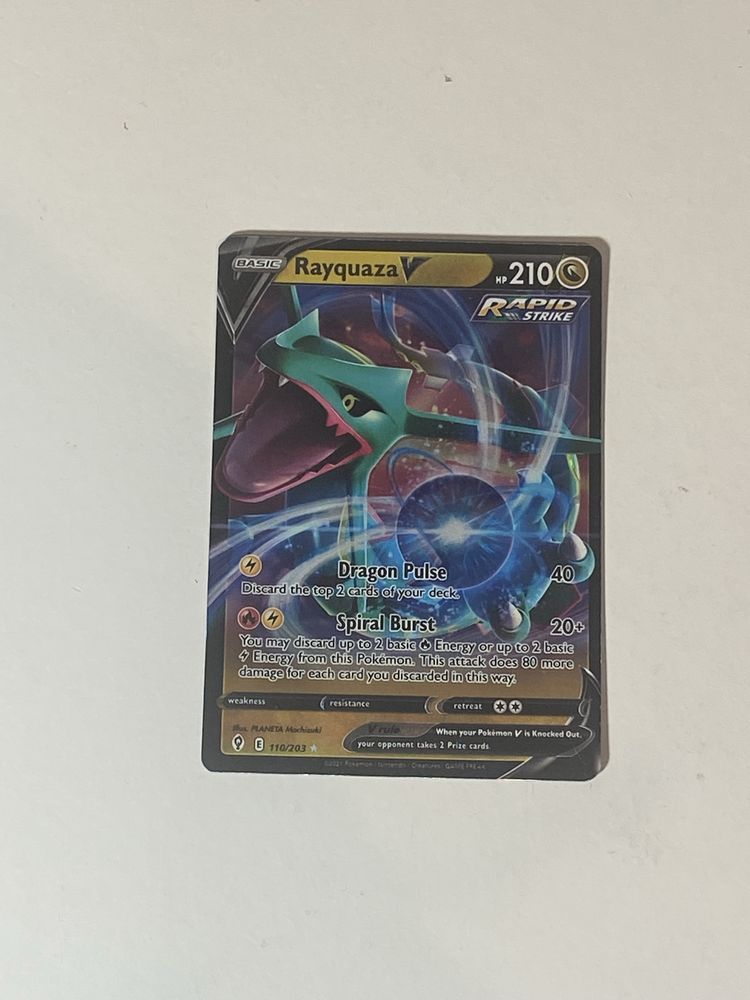 Rayquaza Trio V, V, Vmax