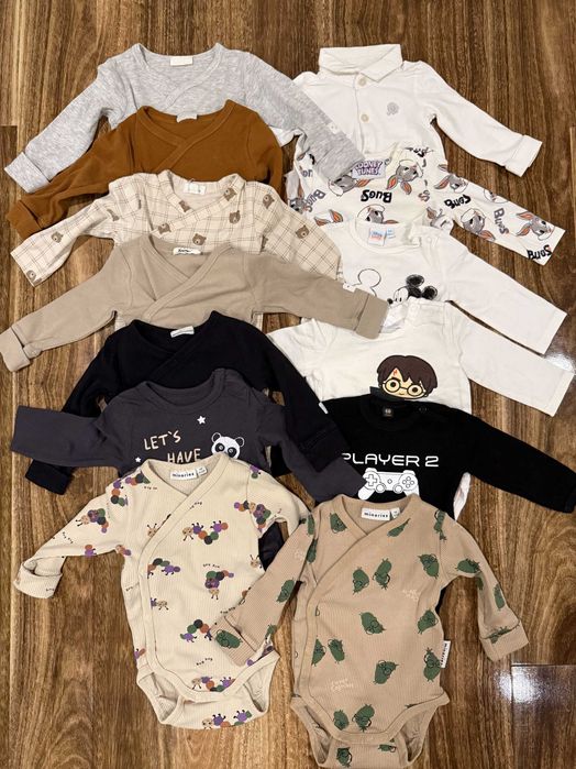 Zestaw ubranek dziecięcych chłopiec rozmiar 68