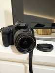 Canon EOS 1300D + Lente EF-S 18-55mm f/3.5-5.6 – Kit Completo