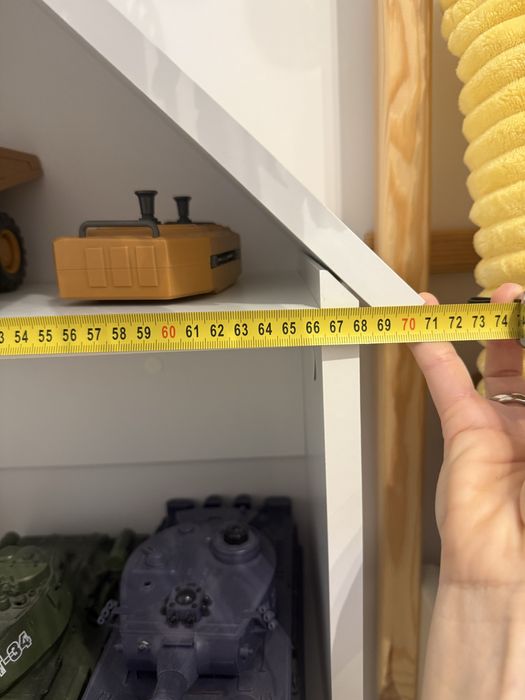 Regal szafka domek bialy