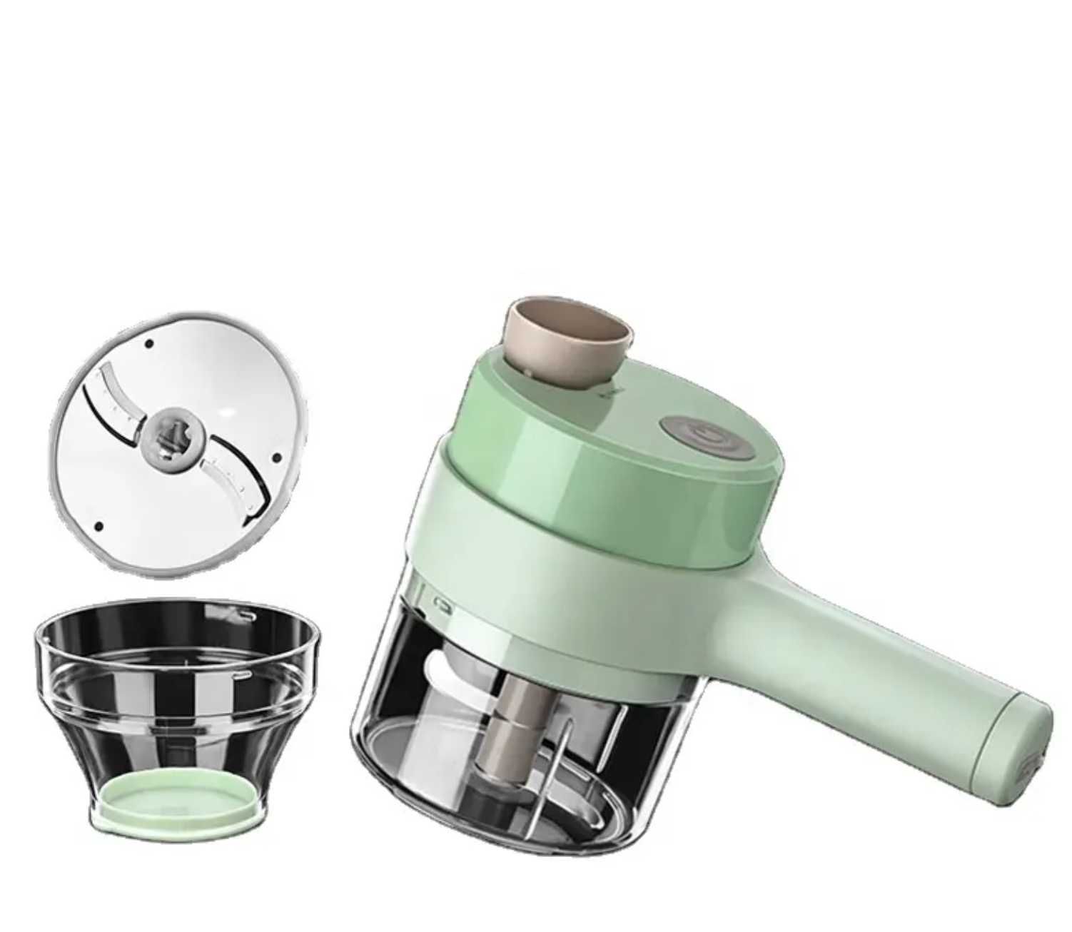 Измельчитель Ручной Овощерезка электрическая 4 в 1 Food Chopper Catlin