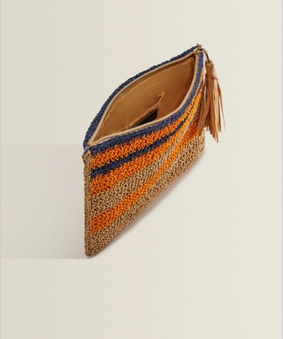 Clutch Multicolorida Zara Home NOVO