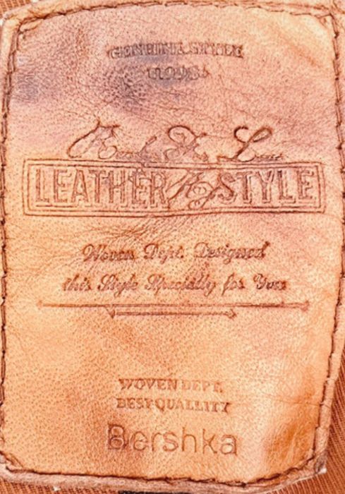 Skórzana kurtka ze skóry naturalnej