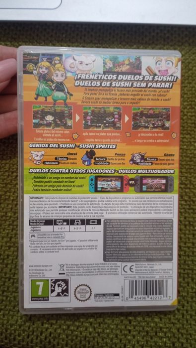 Jogo Sushi Striker Nintendo Switch