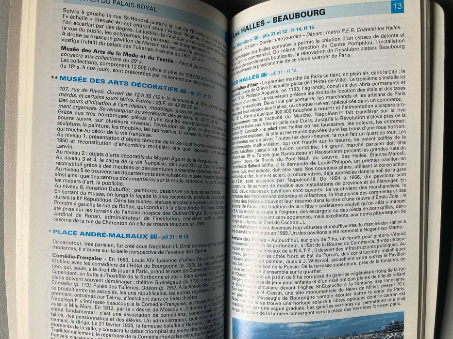 Guide de Tourisme Michelin - Paris