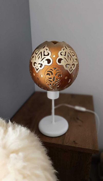 Lampka z tykwy, lampa, tykwa