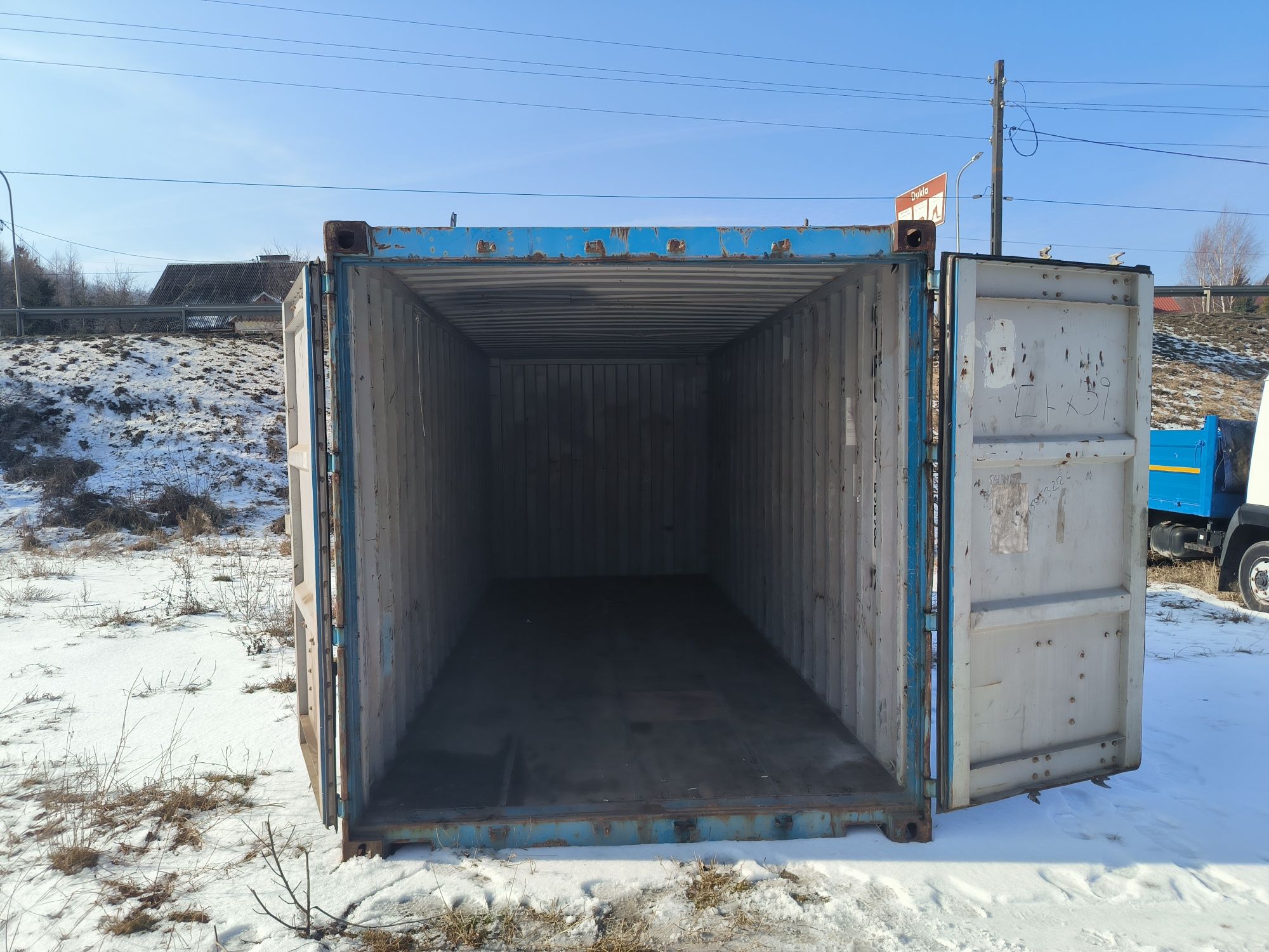 Kontenery morskie 20dv/40dv - HDS , modernizacja , socjalny wiata