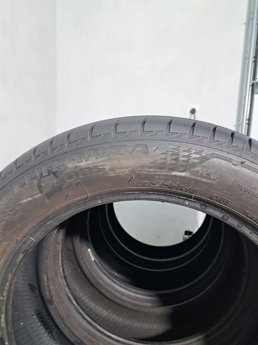 Шини колеса 225 55 R18 BRIDGESTONE Turanza 005