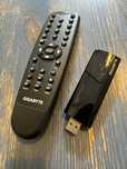 Gigabyte U8300 przejściówka USB antena TV z pilotem