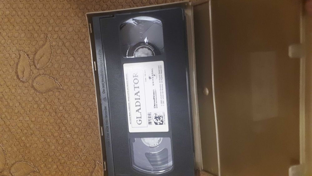 Gladiator film VHS Russel Crowe