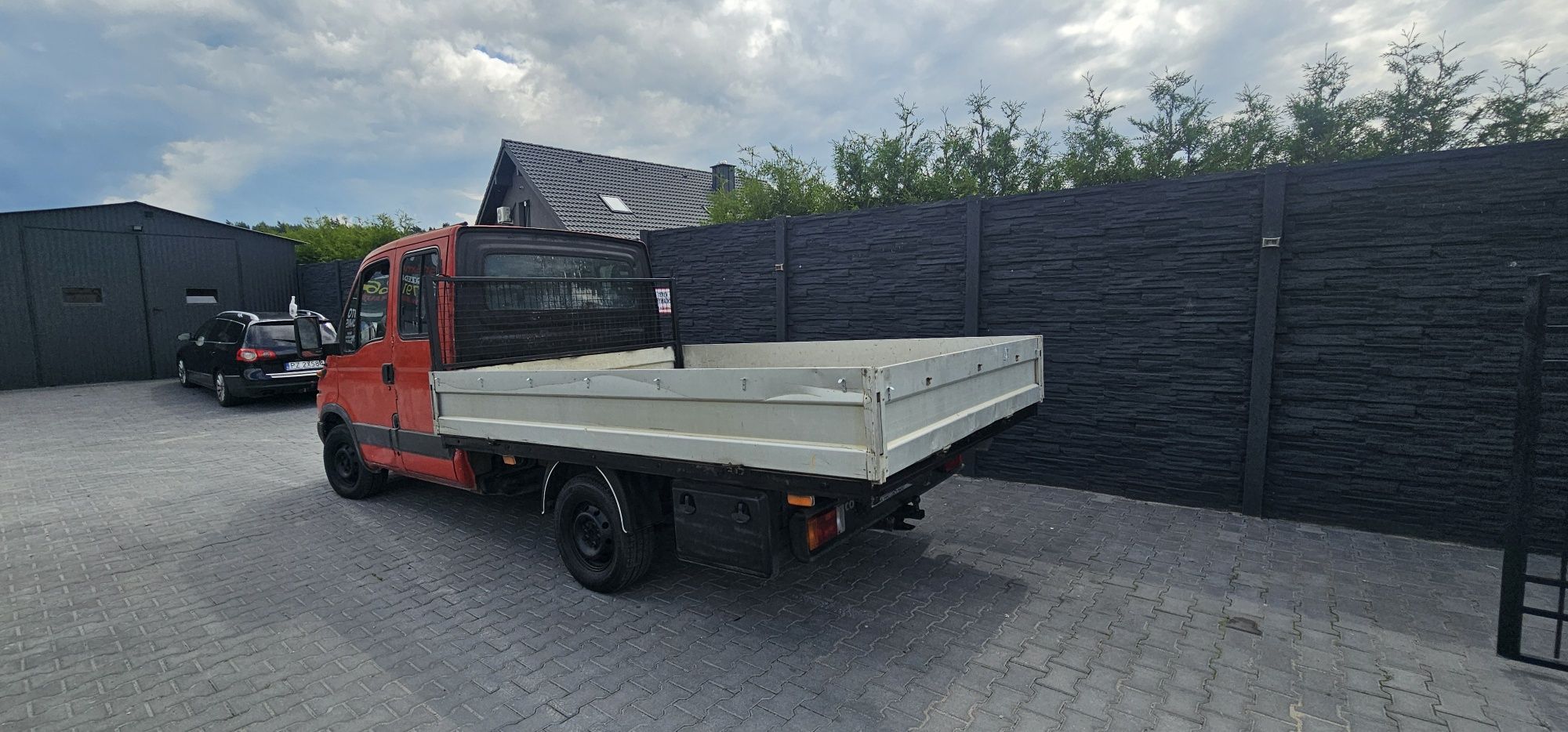 Iveco Daily 7-Osobowy + PAKA Skrzyniowy Brygadówka 2001r 2.8D