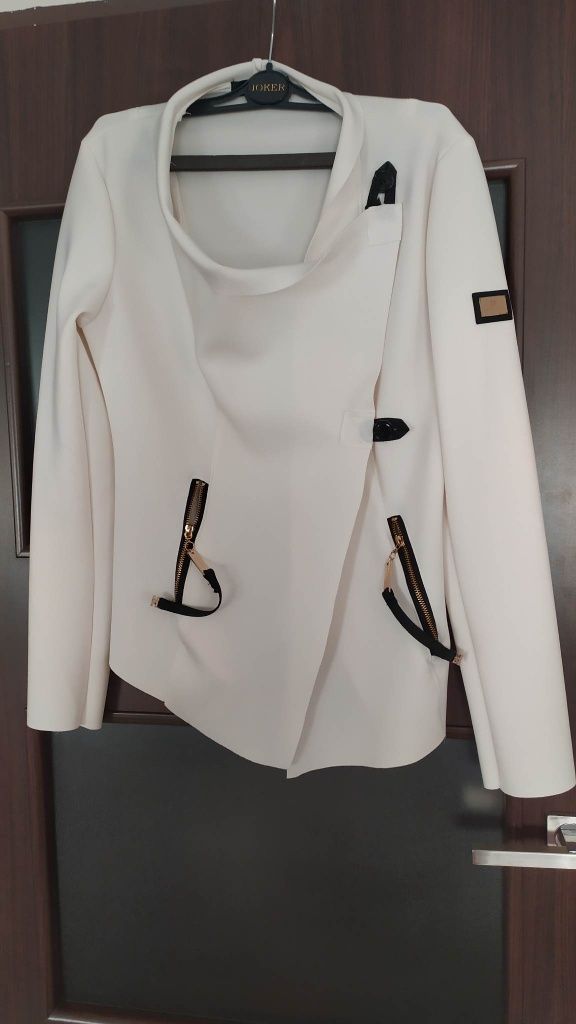 Marynarka Elisabetta Franchi, biała