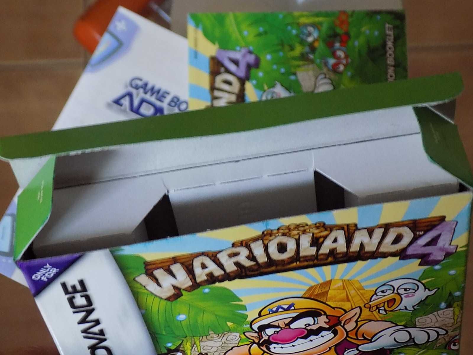 Wario Land 4 na Nintendo Game Boy Advance, GBA SP, Micro, NDS, box3xA!