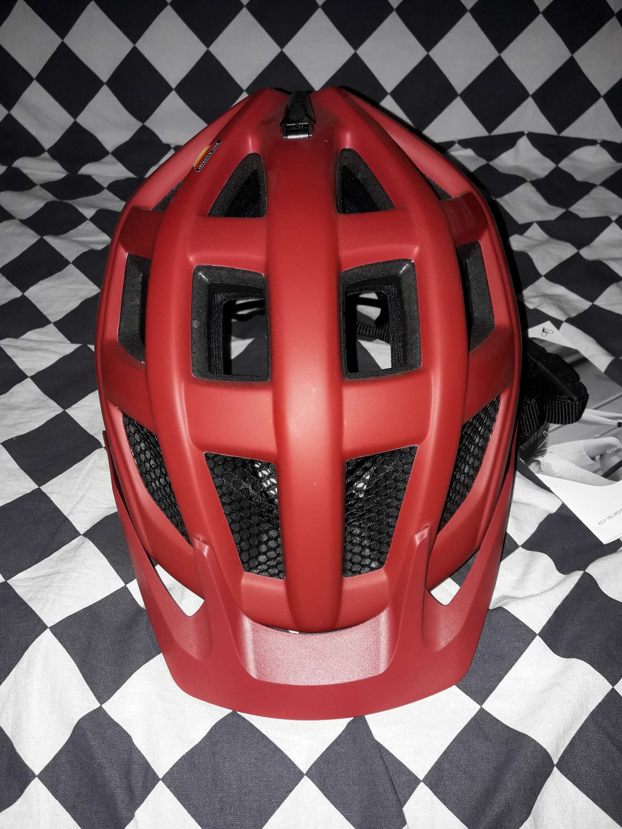 Nowy Kask rowerowy KED CROM MTB roz.L (57-62cm) FIDLOCK® lekki