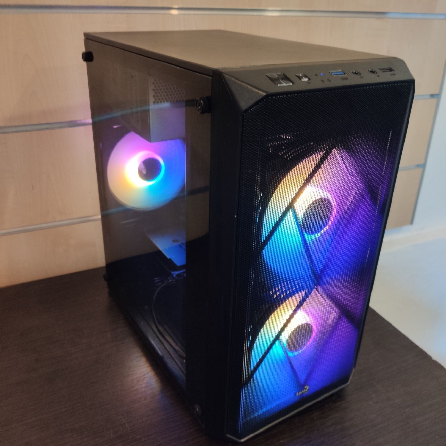 i7-12700, LED Komputer do Gier,RTX 4060 Ti, 16 GB, 1 TB SSD,Win 11 Pro