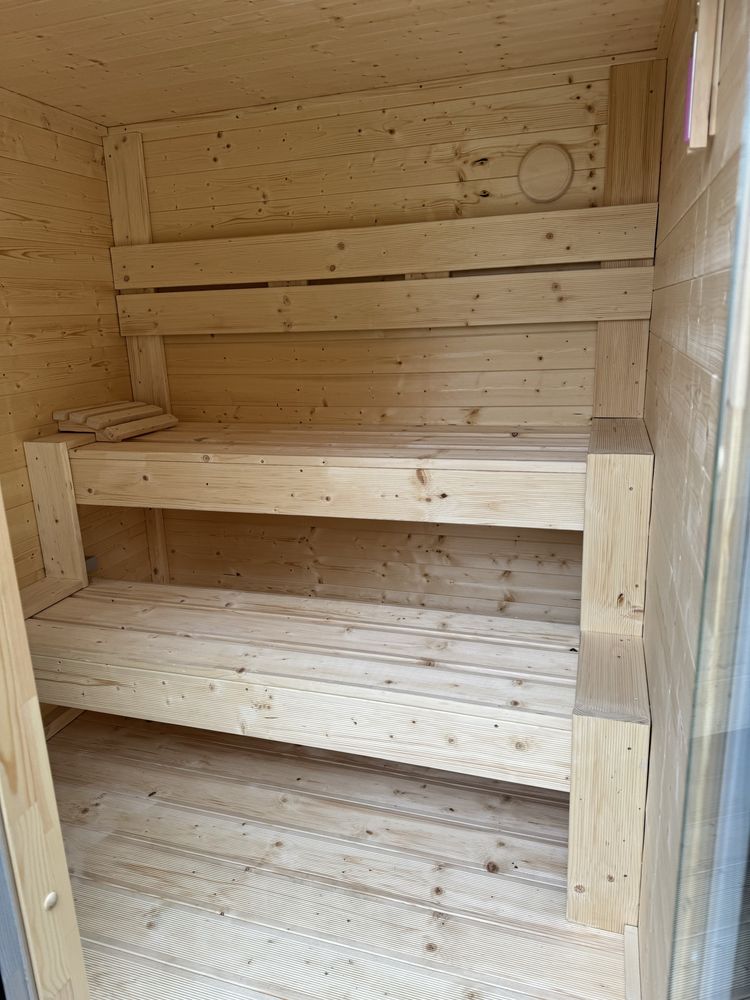 SAUNA ogrodowa elektryczna wifi HARVIA 3-5 osób montaż cały kraj