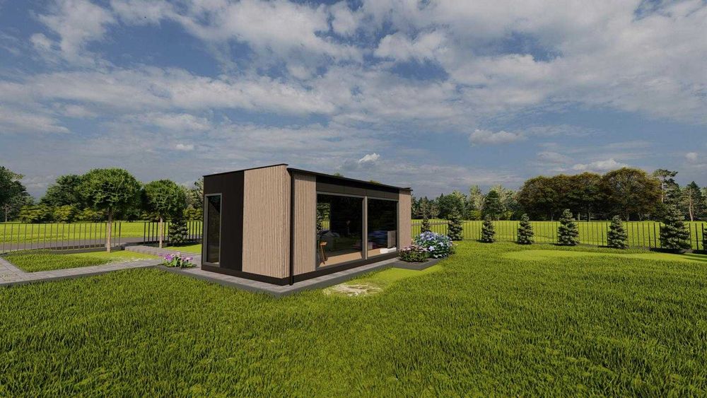 Dom Domek modułowy mobilny BEZ POZWOLENIA zezwolenia zgłoszenia Altana