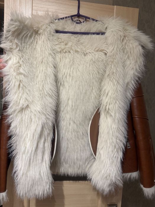 Жіноча дублянка авіатор автоледі